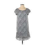 Joie Casual Dress - Shift: Gray Snake Print Dresses - Women's Size X-Small