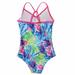 Gubotare Cuhk Kids Girls Ruffled Swimsuit Children s Swimsuit Summer Beach Swimsuit Girls Floral Swimsuit Kid Girls Bathing Suits Purple 10-11 Years