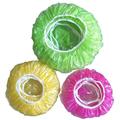 90 Pack Elastic Colorful Bowl Covers Reusable Elastic Food Bowl Storage Covers Elastic Food Storage Covers Plastic Wrap Bowl Covers for Food Storage