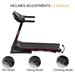 Folding Treadmill Running Machine with Incline/Bluetooth