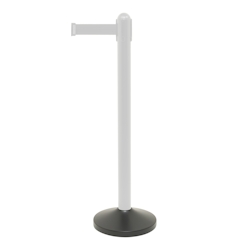 Securit® Absperrsystem Fuß "Retractable Black", witterungsbeständig, exkl. Pfosten 88x31x31cm | 9,5kg Image