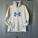 Under Armour Shirts | Mens Under Armour Hoodie Hooded Sweatshirt Xl | Color: Blue/White | Size: Xl