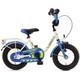 Kinderfahrrad BACHTENKIRCH "12" "POLIZEI" kristall-weiß/blau/neon" Fahrräder Gr. 23 cm, 12 Zoll (30,48 cm), weiß (weiß, blau) Kinder Kinderfahrräder
