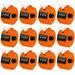 12 Pcs Hand Tally Counter 4-Digit Lap Counter Clicker Manual Mechanical Handheld Pitch Click Counter with Finger Ring for School Golf & Knitting Row Croche