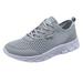 Vedolay Walking Shoes for Men Breathable Tennis Running Gym Sneakers Slip On Memory Foam Lightweight Shoes Men S Sneakers(Grey 8)