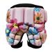 Kids Child Hip 3D Padded Shorts Protective Gear Equipment for Ski Skate Skating Skiing Volleyball Biking Snow Sports - Various Colors Pink