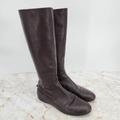 Gucci Shoes | Gucci Calfskin Riding Boots Brown Size 7.5 | Color: Brown | Size: 7.5