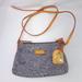 Dooney & Bourke Bags | Dooney & Bourke Mini Crossbody Pouchette Shoulder Bag Spellout Pattern Purse | Color: Blue/White | Size: Os