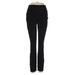 Lands' End Casual Pants - Mid/Reg Rise: Black Bottoms - Women's Size 4