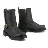 Milwaukee Motorcycle Clothing Company MB407 Men s Black Afterburner Motorcycle Leather Boots 15