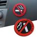 Do not smoke stickers No smoking stickers No smoking signs Car interior stickers