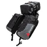 Tusk Excursion Rackless Luggage System w/ X-Small Dry Duffel Tail Bag Standard Heat Shield For KTM 990 Adventure Baja 2013