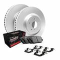 R1 Concepts Rear Brakes and Rotors Kit |Rear Brake Pads| Brake Rotors and Pads| Performance Off-Road Brake Pads and Rotors | Hardware Kit WDVH1-54069