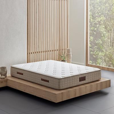 Taschenfederkernmatratze YATAS BEDDING "Majestät First Class, Matratze 90x200, 140x200 cm & weitere Größen" Gr. 20, weiß, B:100cm H:30cm L:200cm, Bezug: 74% Viskose, 26% Polypropylen, Matratzen, H2, wendbar, ergonomisch, atmungsaktiv Image