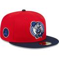 Men's New Era Red/Navy Boston Celtics 59FIFTY Fitted Hat