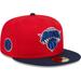 Men's New Era Red/Navy York Knicks 59FIFTY Fitted Hat