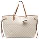 Shopper JOOP "cortina 1.0 shopper xlho" Gr. B/H/T: 48 cm x 33 cm x 20 cm, weiß (offwhite) Damen Taschen Handtaschen