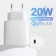 PD 20W Chargeur Rapide Pour iPhone 14 13 12 11 15 Pro Max Plus Mini X XR XS iPad USB Type C Chargeur