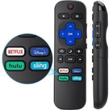 Universal TV Remote Control Replacement for Roku TV for Onn Roku/for LG Roku/for TCL Roku/for Philips Roku/for Insignia Roku/for Hisense Roku TVs (Not for Roku Stick and Box)