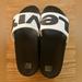 Levi's Shoes | Comfort Meets Versatility In These Stylish Slides | Color: Black/White | Size: 10