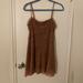 Urban Outfitters Dresses | Brown Patterned Dress That’s A Flowy Fit, It Is From Urban Outfitters And Is A M | Color: Brown/Cream | Size: M