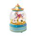 Disney Accents | 2022 Disney Parks D23 Expo Carousels Snow Globe | Color: Gold/Red | Size: Os