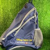 Disney Accessories | Disney Cruise Line Castaway Club Sling Backpack | Color: Blue | Size: Adjustable Strap