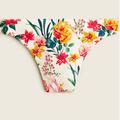 J. Crew Swim | J.Crew Nwt High-Leg High-Waisted Bikini Bottom In Vintage Floral S | Color: Black/Green/Red/White | Size: S