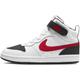 Sneaker NIKE SPORTSWEAR "COURT BOROUGH MID 2 (PS)" Gr. 30, rot (weiß, rot) Schuhe Basketballschuhe