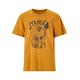 T-Shirt ZIGZAG "Minka" Gr. 140, gelb (dunkelgelb) Kinder Shirts T-Shirts