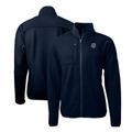 Men's Cutter & Buck Navy Minnesota Twins Stars Stripes Cascade Eco Sherpa Fleece Full-Zip Jacket