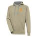 Men's Antigua Khaki Pittsburgh Pirates Victory Pullover Hoodie