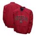 Men's Franchise Club Red Georgia Bulldogs College Football Playoff 2022 National Champions Windshell Big Logo V-Neck Pullover Jacket