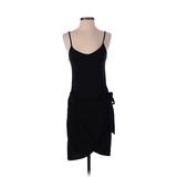 n Plunge Sleeveless:Philanthropy Casual Dress - Sheath Plunge Sleeveless: Black Print Dresses - Women's Size X-Small