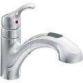 Moen Renzo Single Handle Kitchen Faucet w/ Duralock in Gray | 6.63 W x 9.625 D in | Wayfair CA87316C
