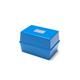 ValueX Deflecto Card Index Box 8x5 inches 203x127mm Blue - CP012YTBLU