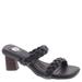 Yellow Box Nimble - Womens 6 Black Sandal Medium