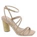 Calvin Klein Sizzle - Womens 9 Tan Sandal Medium