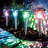 Soalr Stake Lights Multi-coloured Set of 4 Dia.12cm. H40.5cm