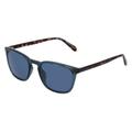 Fossil 2127/S Herren-Sonnenbrille Vollrand Eckig Kunststoff-Gestell, blau