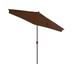 Freeport Park® Khoury 9' Market Umbrella Metal | 101 H x 108 W x 108 D in | Wayfair 7A088C24F4E940B3BB455F4F58DA573D