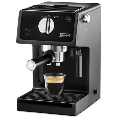 Delonghi - 15 bar schwarze espressomaschine ecp3121