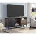 Industrial Oak & Black TV Stand, Perfect for TVs up to 60 Inches, Includes 1 Drawer for Convenient Storage