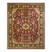 Hand-Knotted Wool Oriental Traditional Red Area Rug 8 2 x 9 10