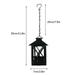 Christmas decorations Retro Hanging Wrought Iron Candle Holder European Style Romantic Hanging Lamp Decoration Candle Holder fall decorations for home