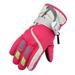 Ski Winter Gloves Kids Windproof Skating Snow Snowboarding Girls Warm Outdoor Kids Gloves & Mittens Toddler Wool Mitten Girls Toddler Ski Gloves