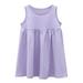 ZHAGHMIN Girls Long Sleeve Dress Toddler Kids Baby Girls Sleeveless Casual A Line Skater Dress for School Party Princess Dresses Straight Dress Big Sister Dress Dinosaur Dress Girls Toddler Girls Sk