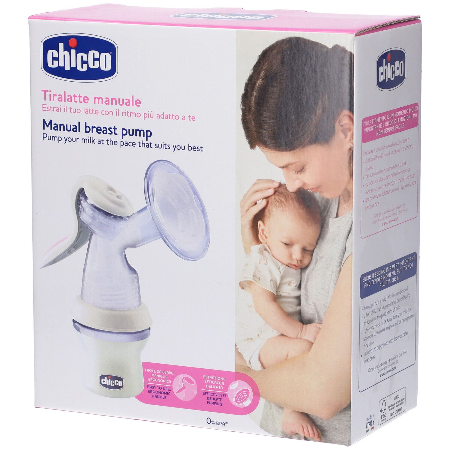 Chicco Tiralatte Manuale Natural Feeling 1 pz Altro