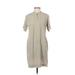 Kenneth Cole New York Casual Dress - Shift: Ivory Solid Dresses - Women's Size X-Small