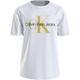 T-Shirt CALVIN KLEIN JEANS "SEASONAL MONOLOGO TEE" Gr. XL, weiß (bright white) Herren Shirts T-Shirts